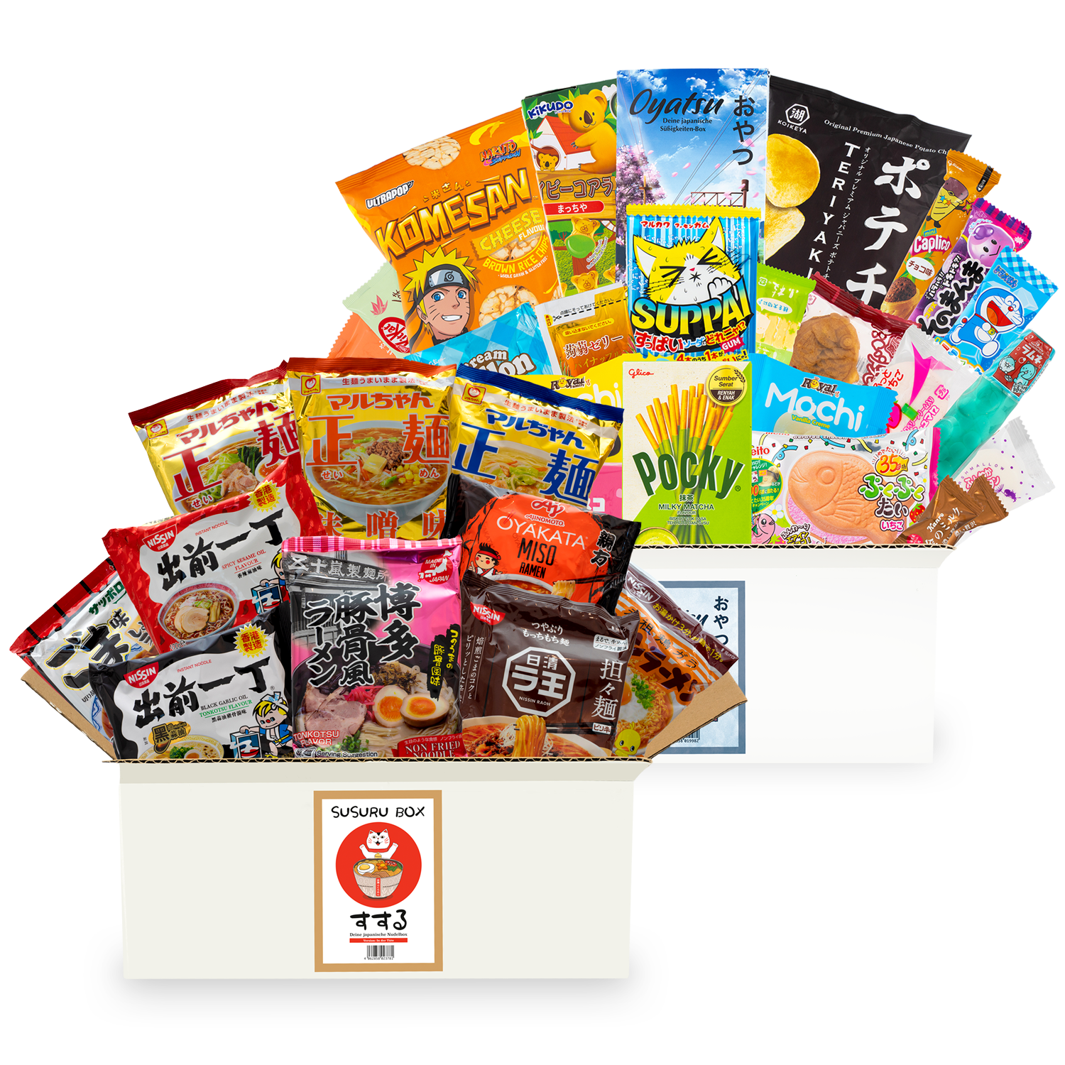 Japan Experience: 1 candy box & 1 noodle box from Japan
