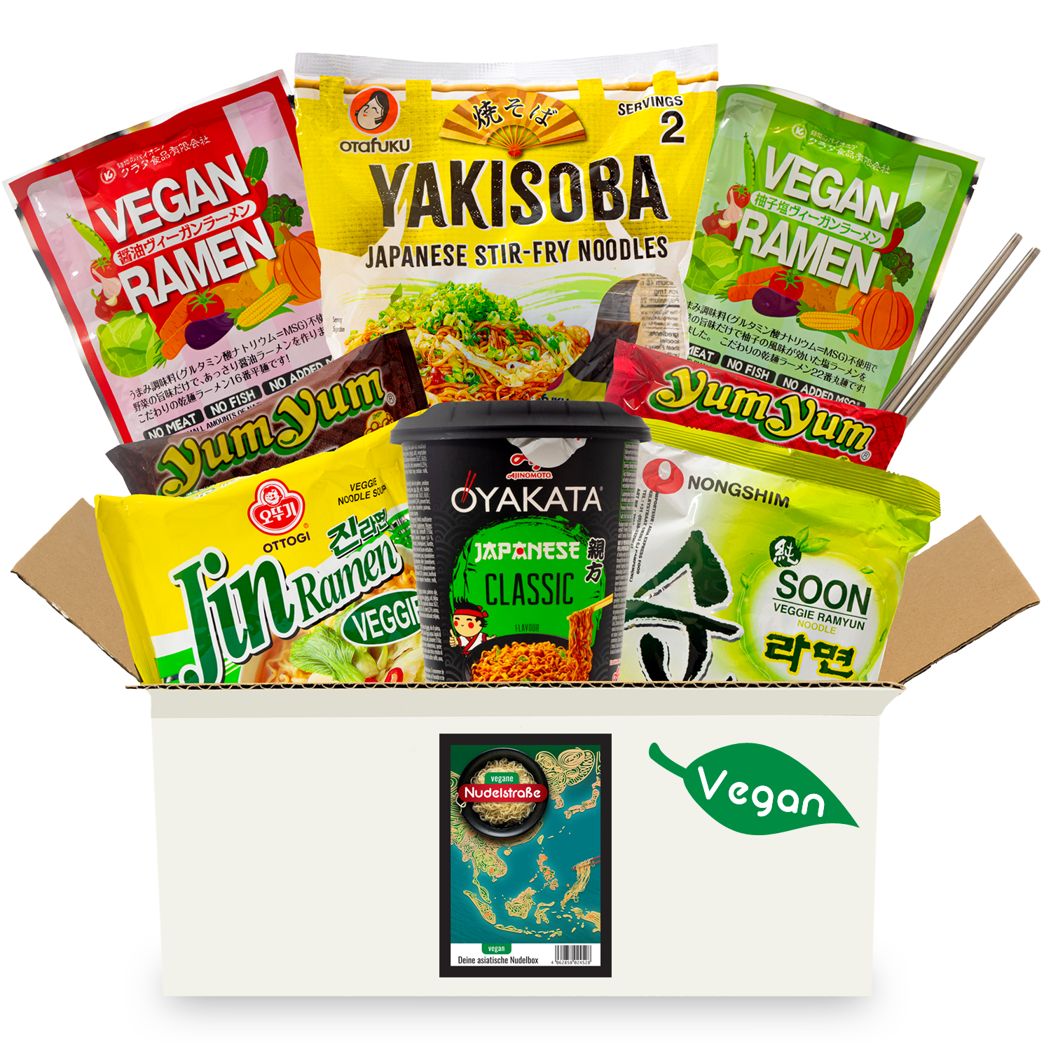 Nudelstraße Vegan: Deine vegane Nudelbox aus Asien
