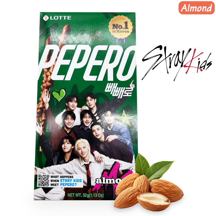 Stray Kids Lotte Pepero: Koreanische Keksstangen mit Schokolade