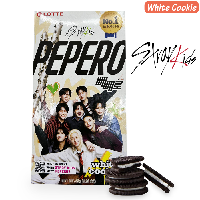 Stray Kids Lotte Pepero: Koreanische Keksstangen mit Schokolade