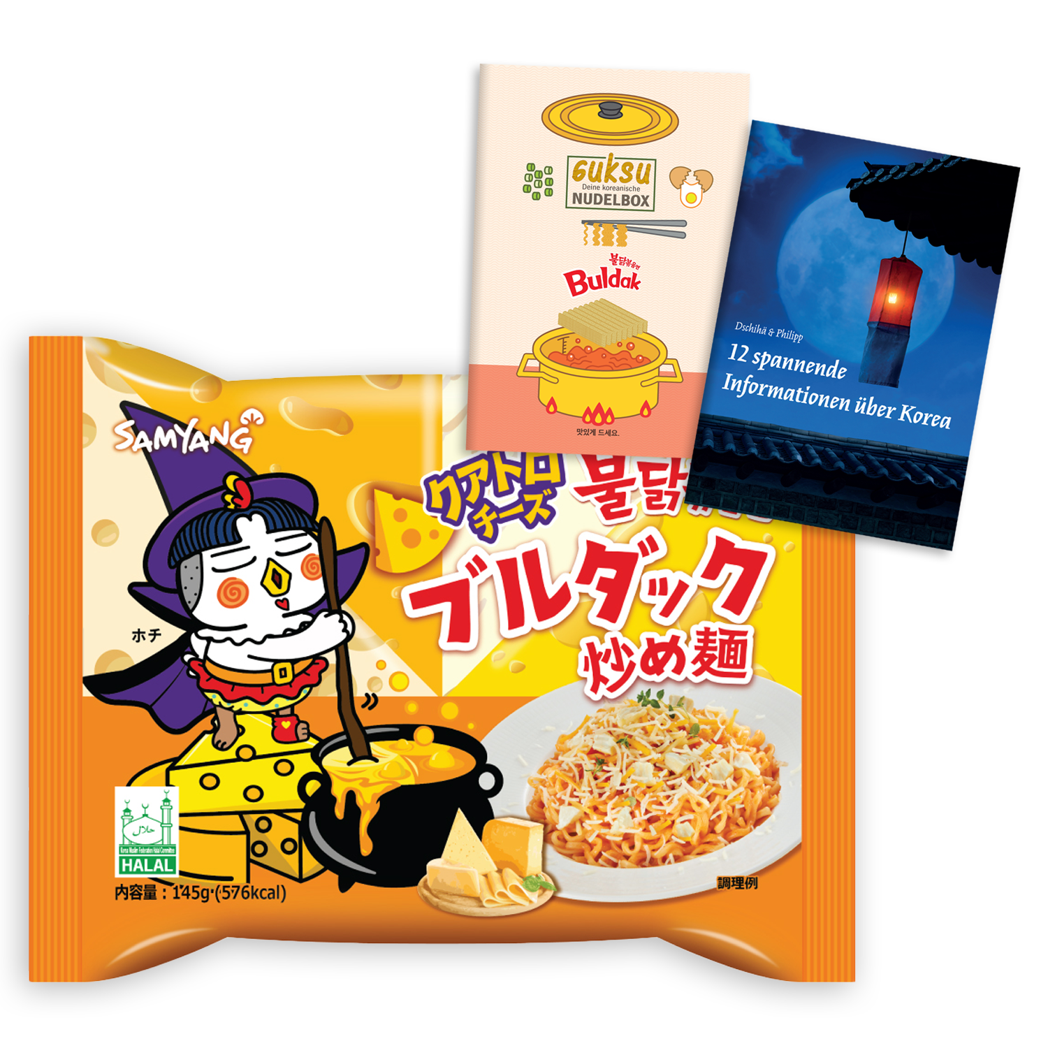 Guksu Buldak Instant-Nudeln Sets: Samyang Buldak Ramyeon (11 Geschmacksrichtungen)