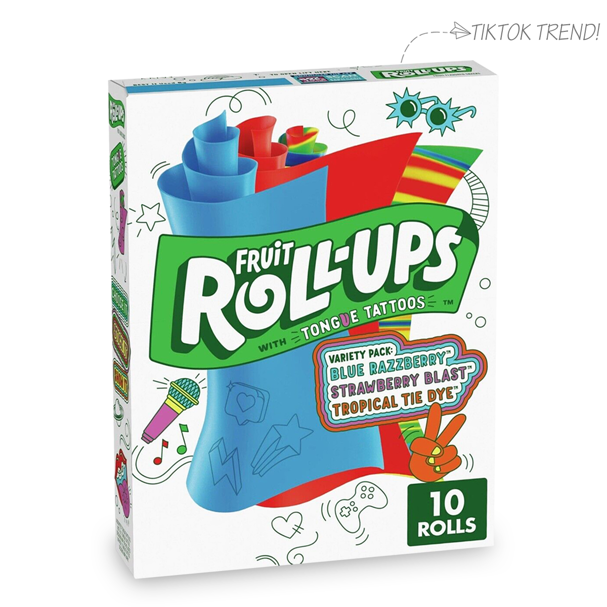 Betty Crocker Fruit Roll-Ups Variety Pack: An American snack with fruit and vitamin C