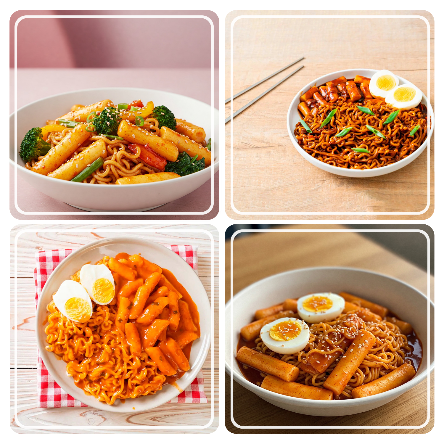 Goodpokki Rabokki Original: Korean rice cakes & ramen with sauce