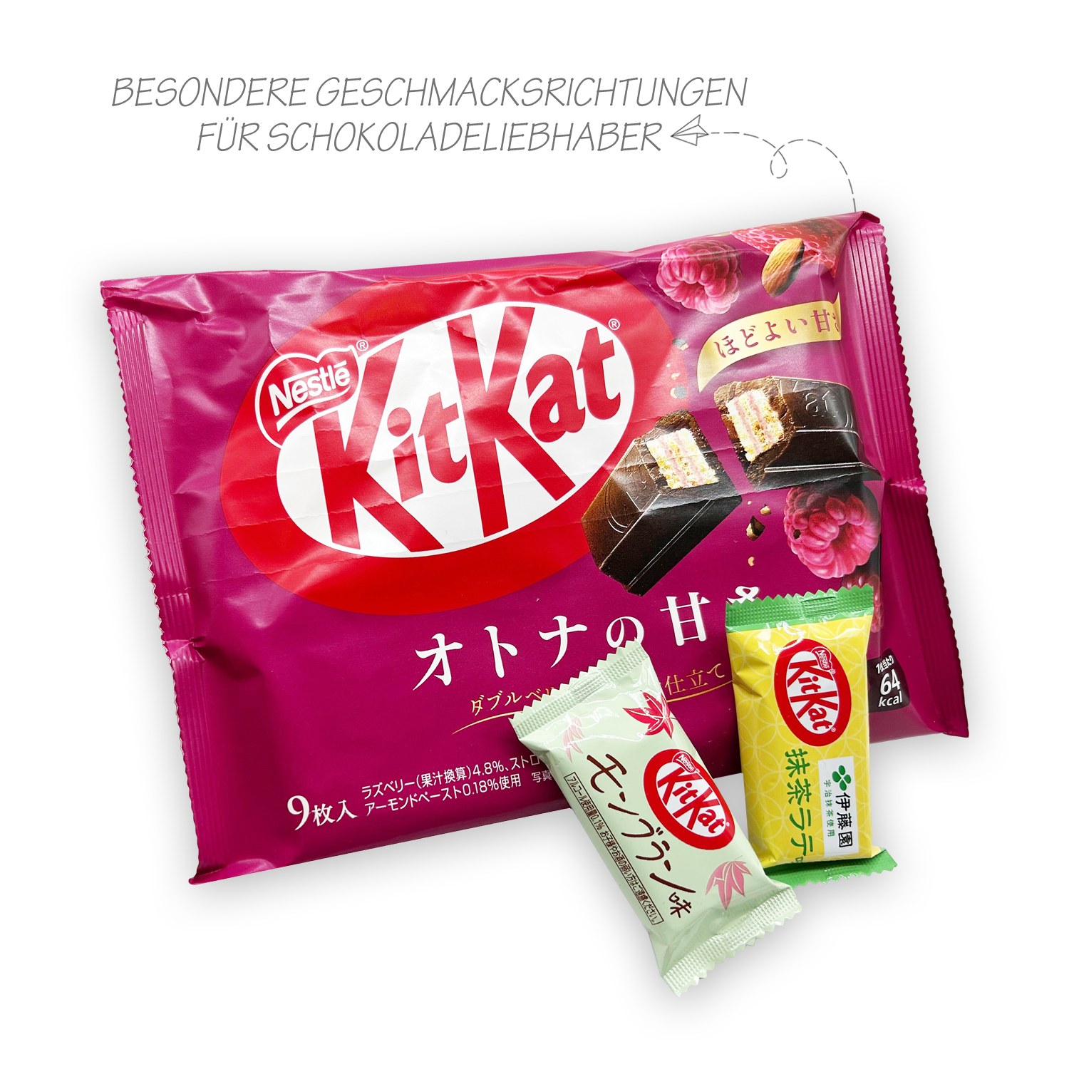 KitKat Überraschungsbox: Japanische Schokoriegel im 25er oder 36er Pack