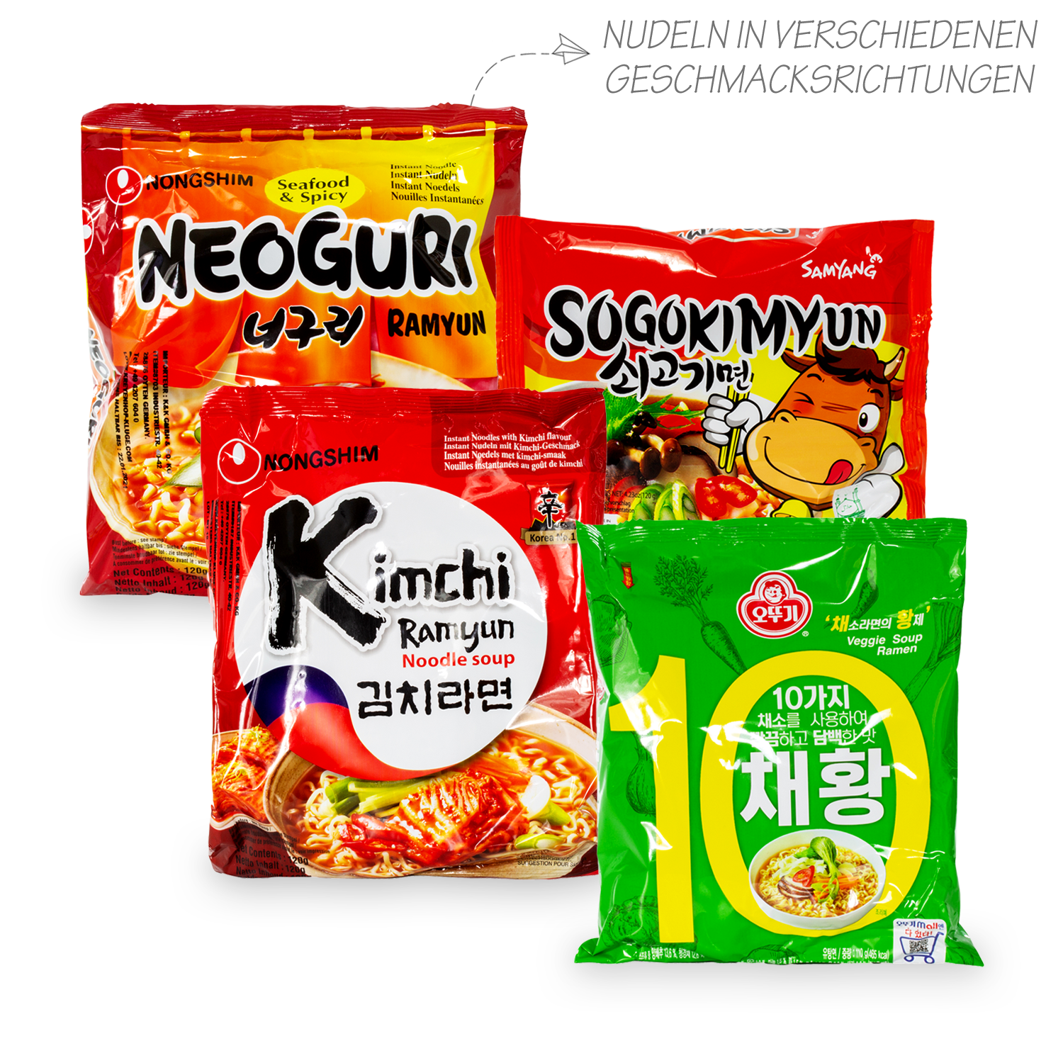 Korea Experience: 1 candy box & 1 noodle box from Korea