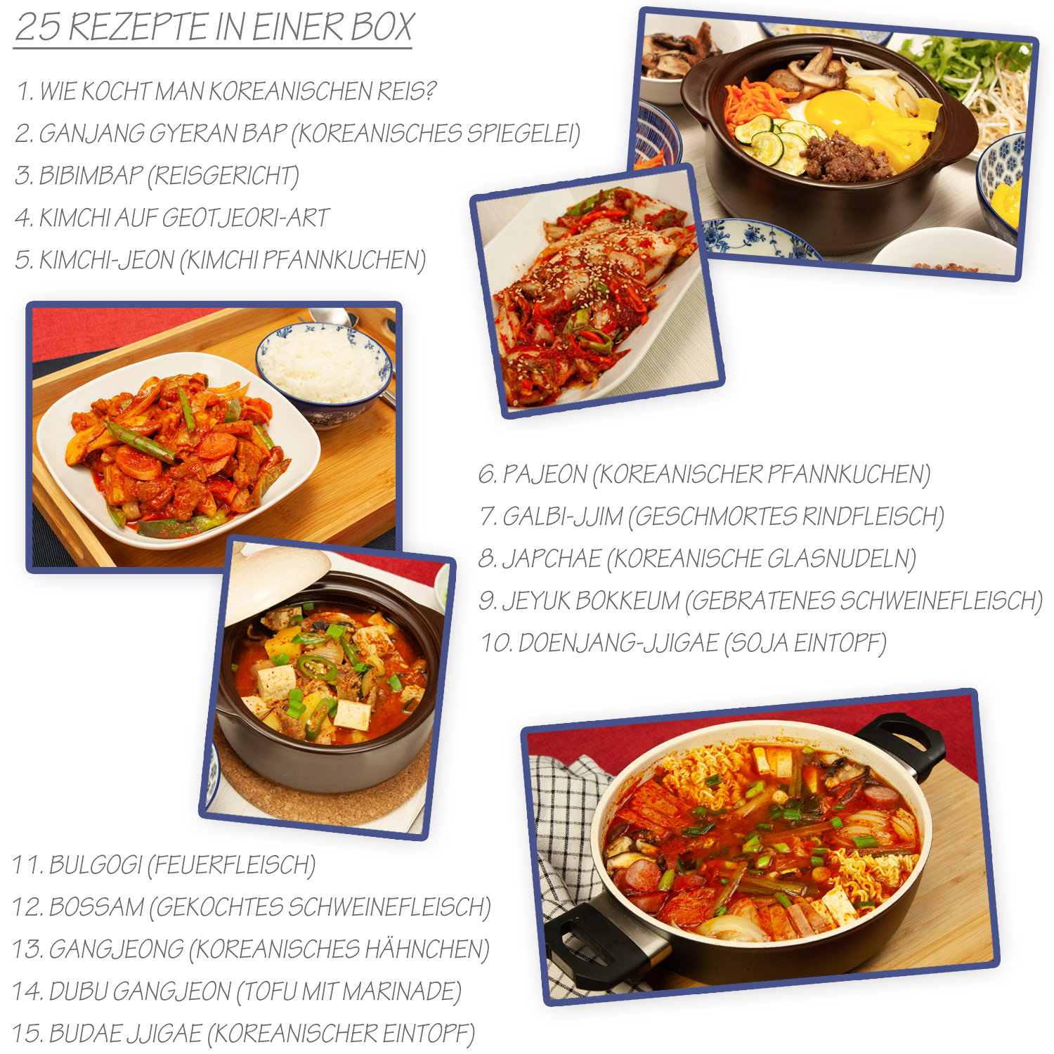 Dosirak: Korea-Kochbox zum Nachkochen von 25 koreanischen Rezepten