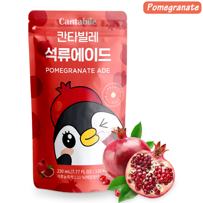 Cantabile Flavored Ade - Eine fruchtige Limonade aus Korea (5 Geschmacksrichtungen)