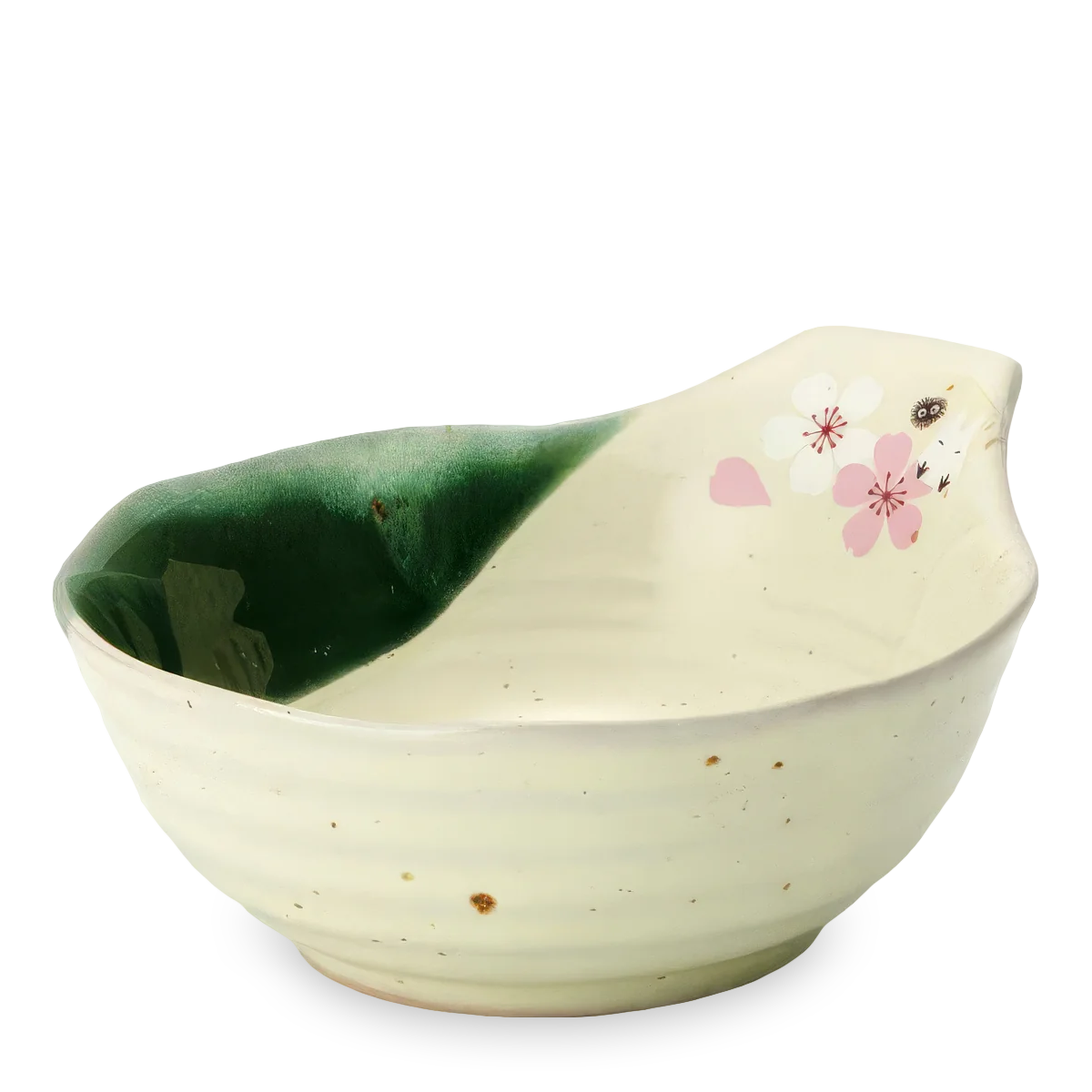 Mein Nachbar Totoro: Kleine Keramik-Schale im traditionellen Mino-Stil