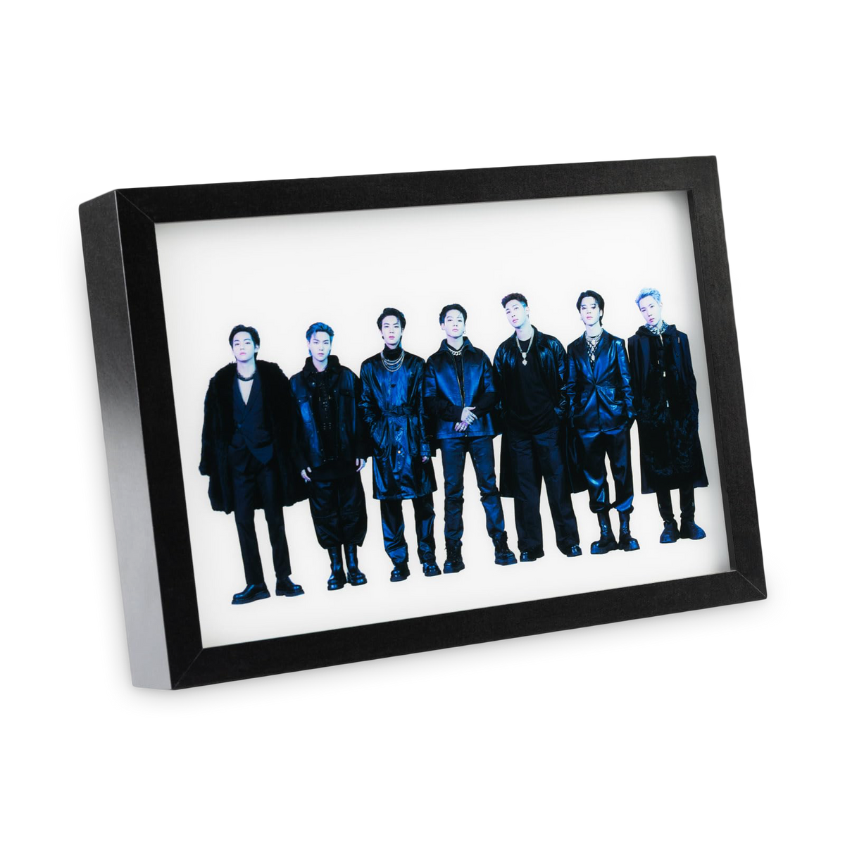 BTS: Dekoratives Bild mit LED Beleuchtung