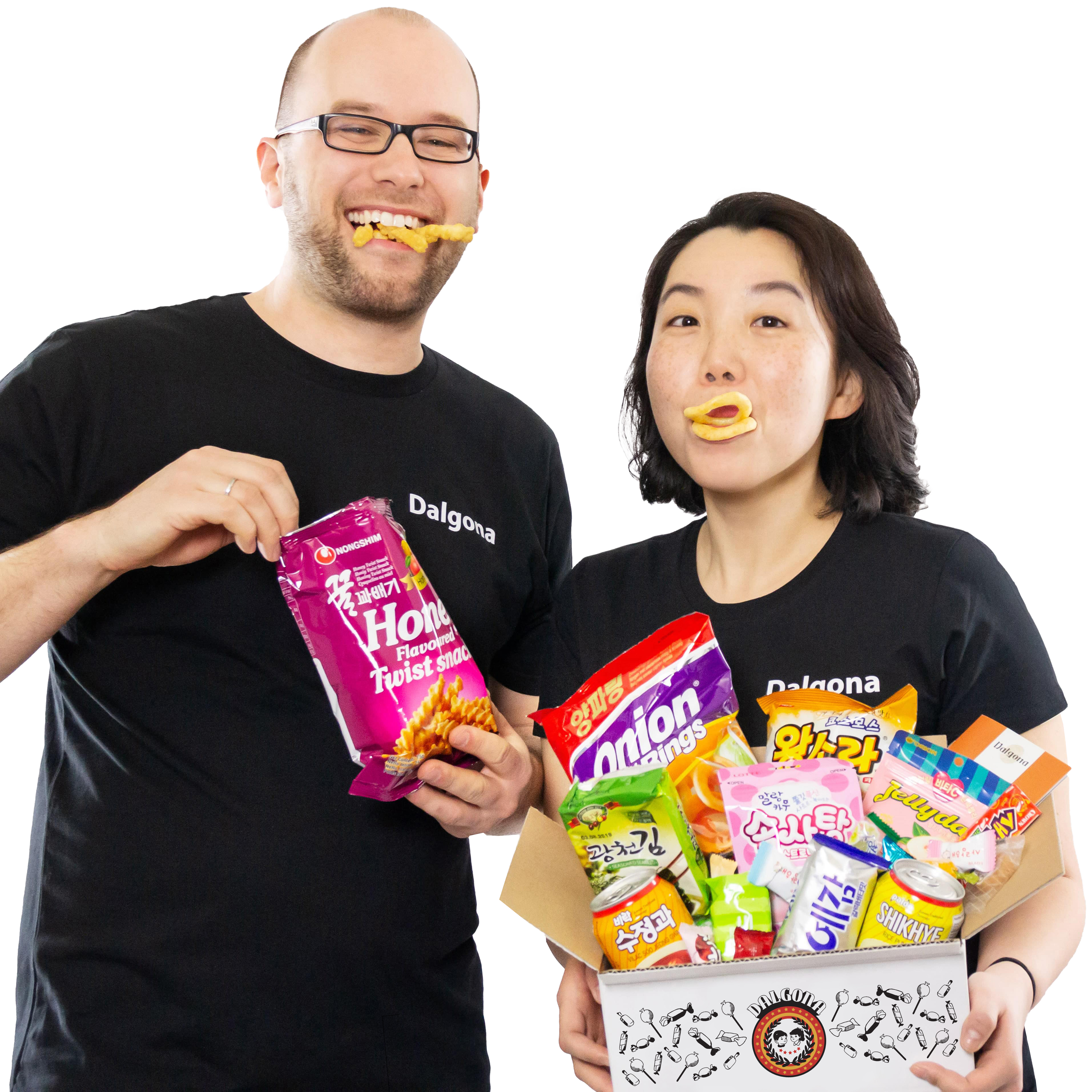 Dalgona: Überraschungsbox mit über 30 koreanischen Süßigkeiten