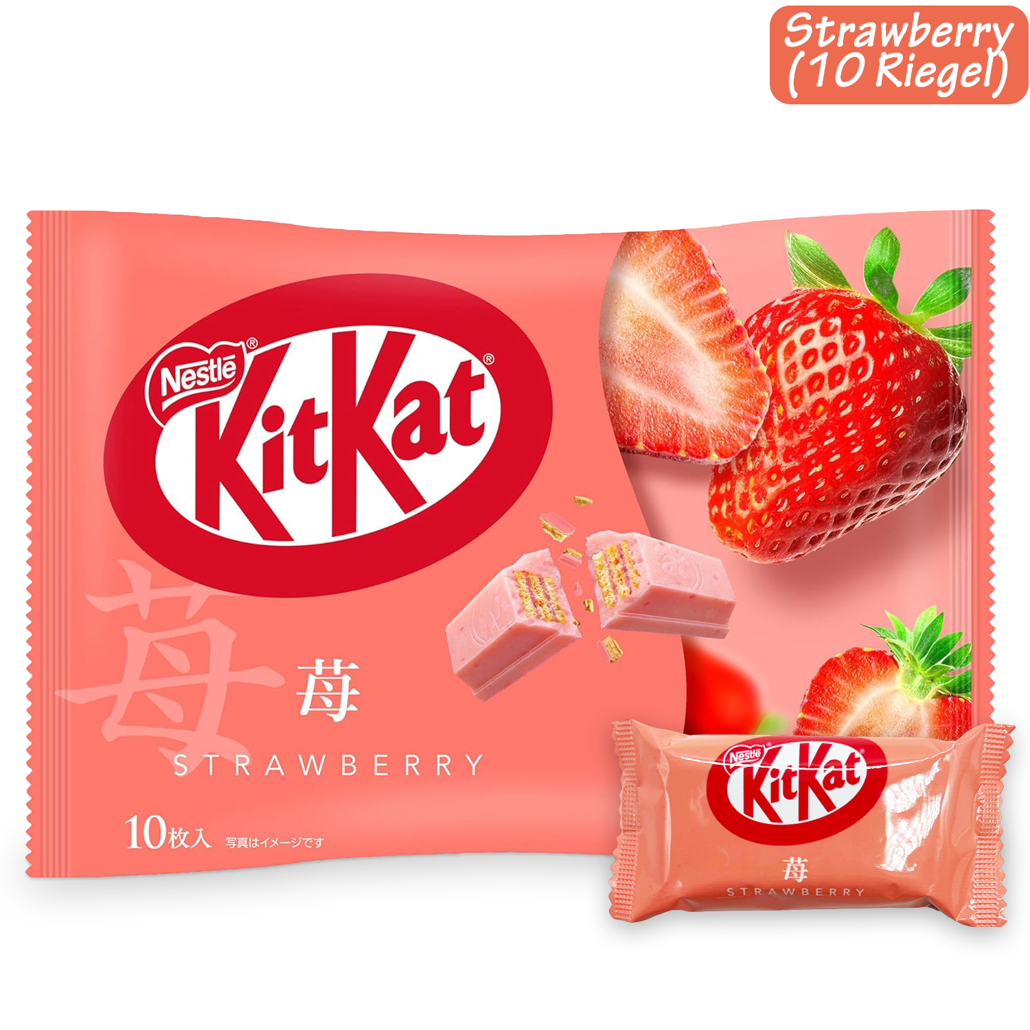 KitKat Schokolade im Vorteilspack: Besondere Sorten aus Japan (8 Geschmacksrichtungen)