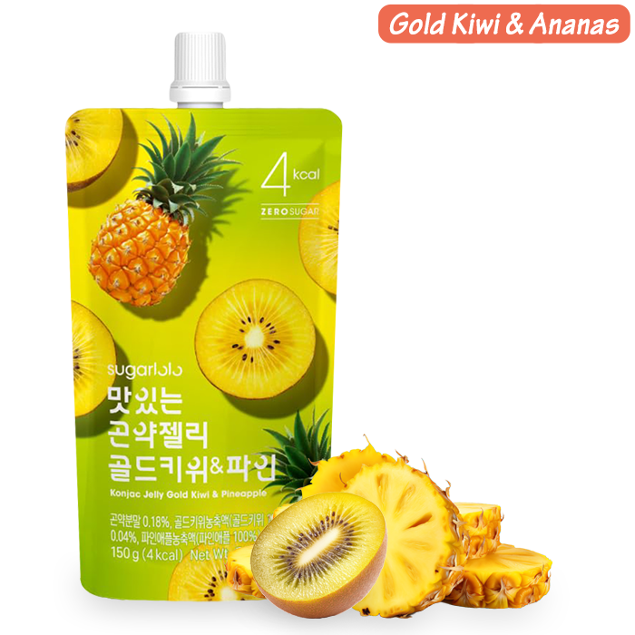 Sugarlolo Konjac Jelly: Fruity Drinking Jelly from Korea (7 Flavors)