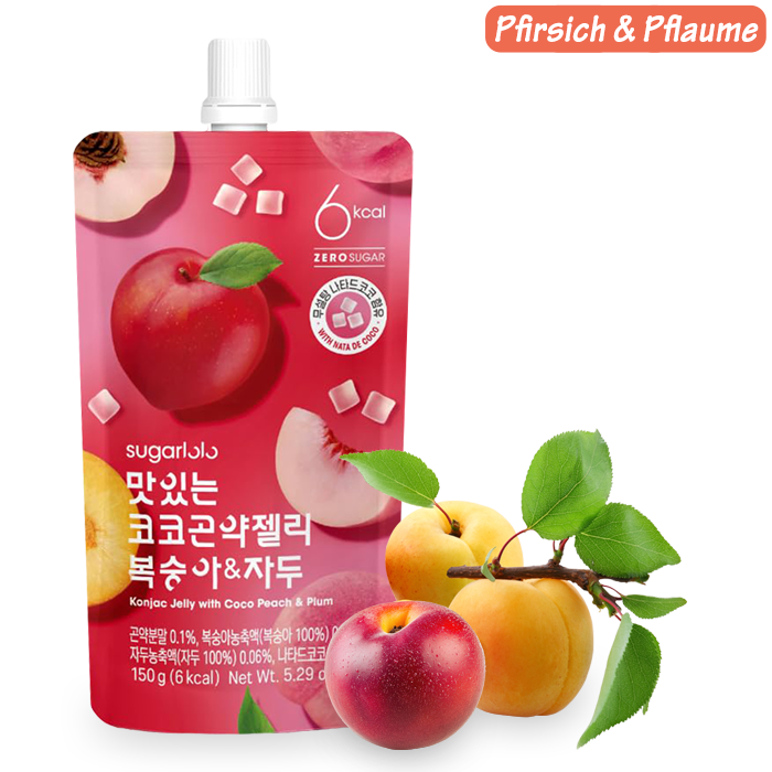 Sugarlolo Konjac Jelly: Fruity Drinking Jelly from Korea (7 Flavors)