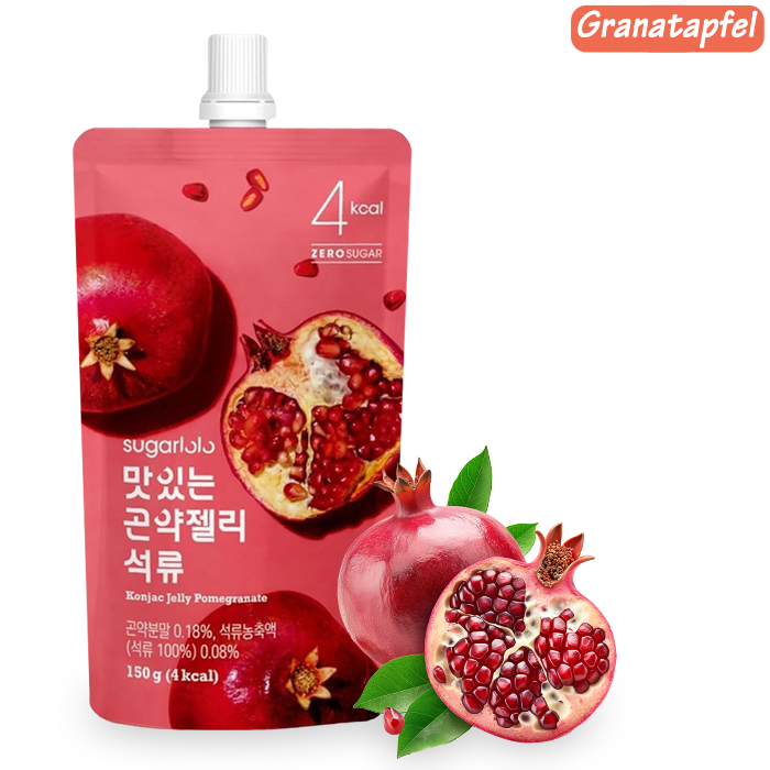 Sugarlolo Konjac Jelly: Fruity Drinking Jelly from Korea (7 Flavors)