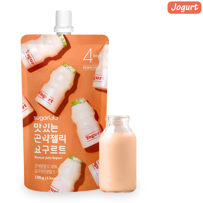 Sugarlolo Konjac Jelly: Fruity Drinking Jelly from Korea (7 Flavors)