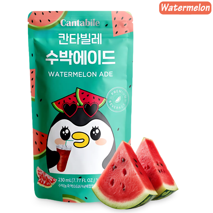 Cantabile Flavored Ade: Eine fruchtige Limonade aus Korea (12 Geschmacksrichtungen)