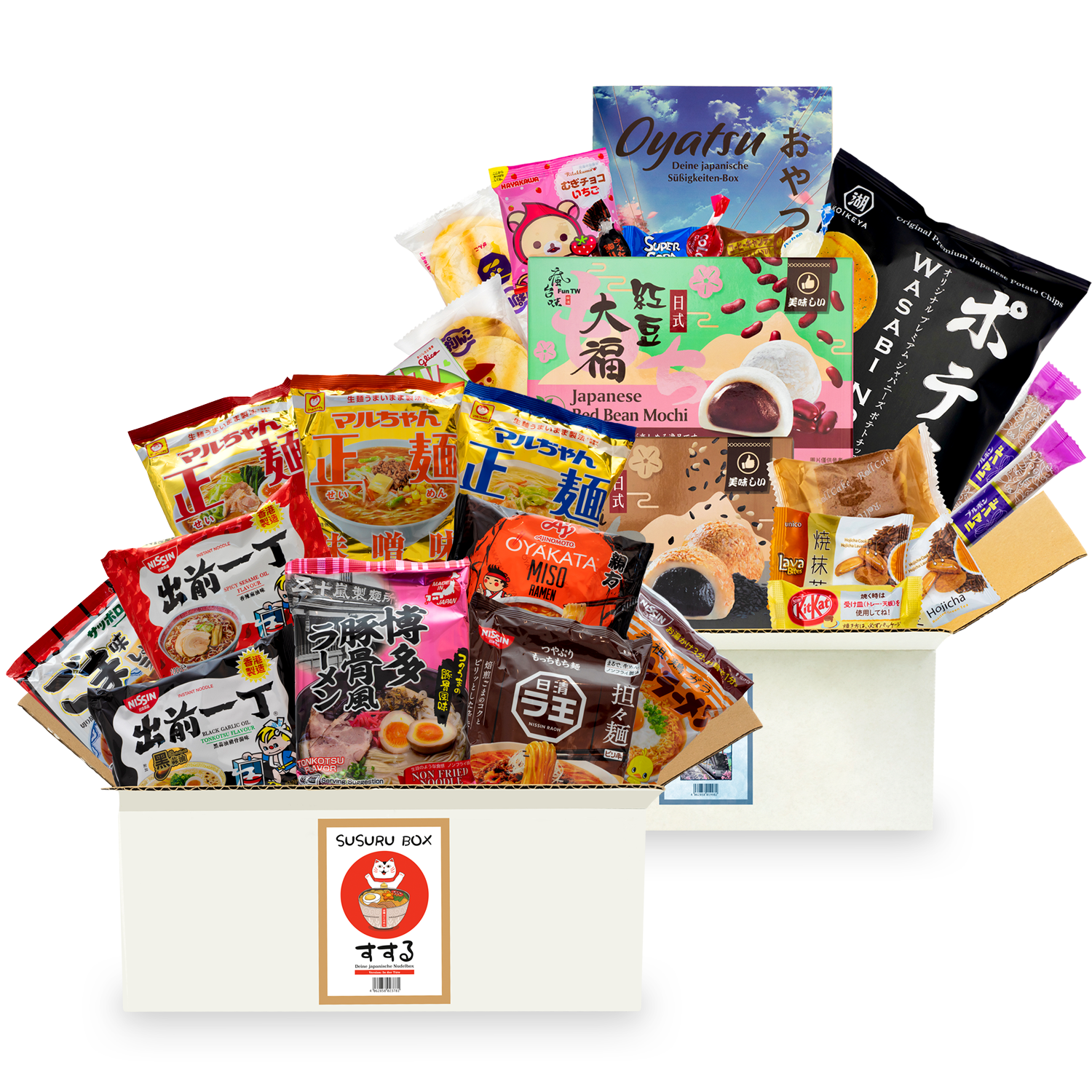 Japan Experience: 1 Süßigkeitenbox & 1 Nudelbox aus Japan
