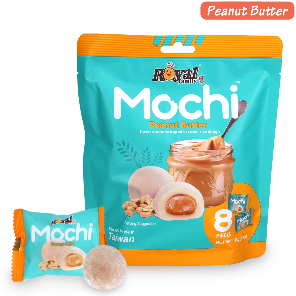 Royal Family Mochi mit Füllung (6 Geschmacksrichtungen)