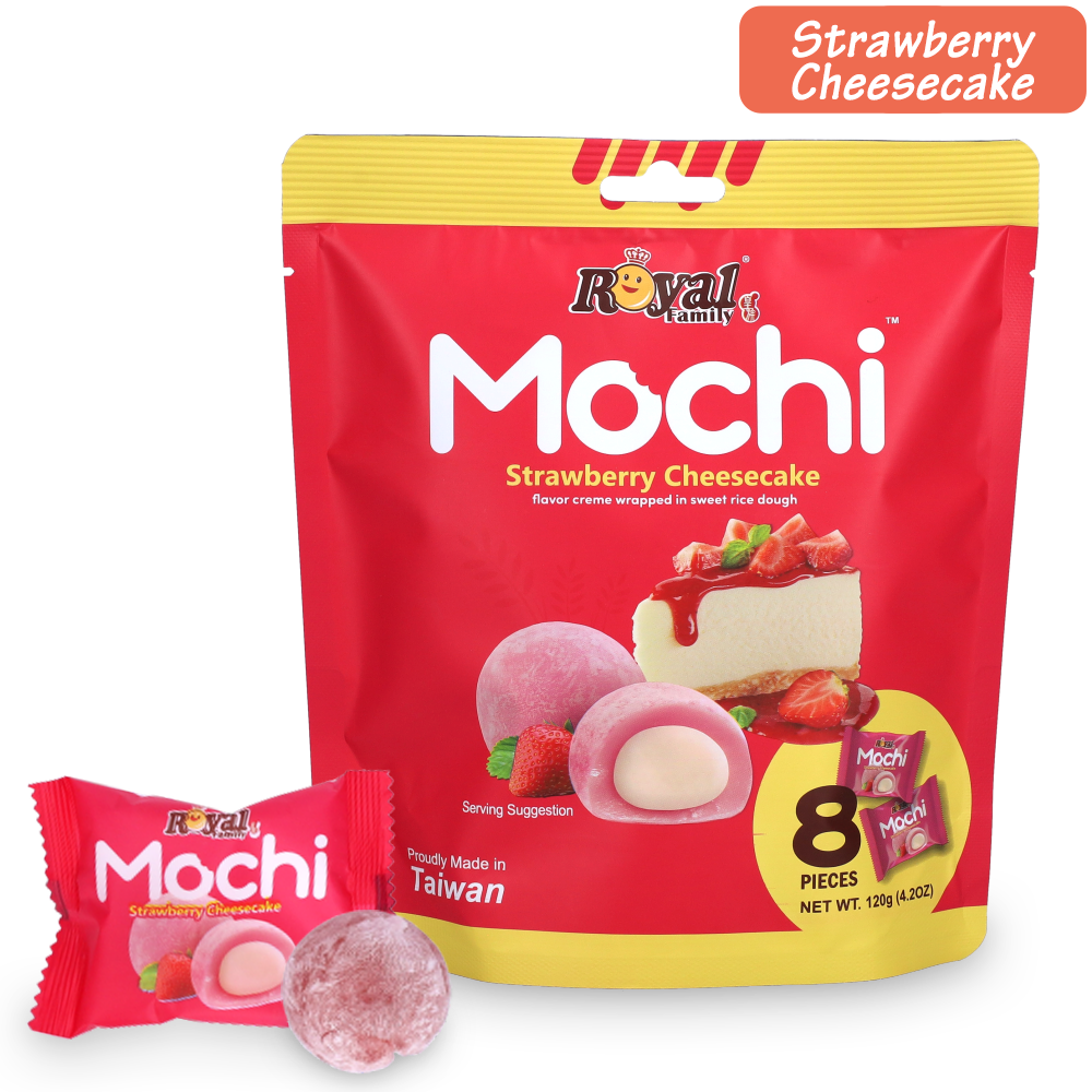 Royal Family Mochi mit Füllung (6 Geschmacksrichtungen)