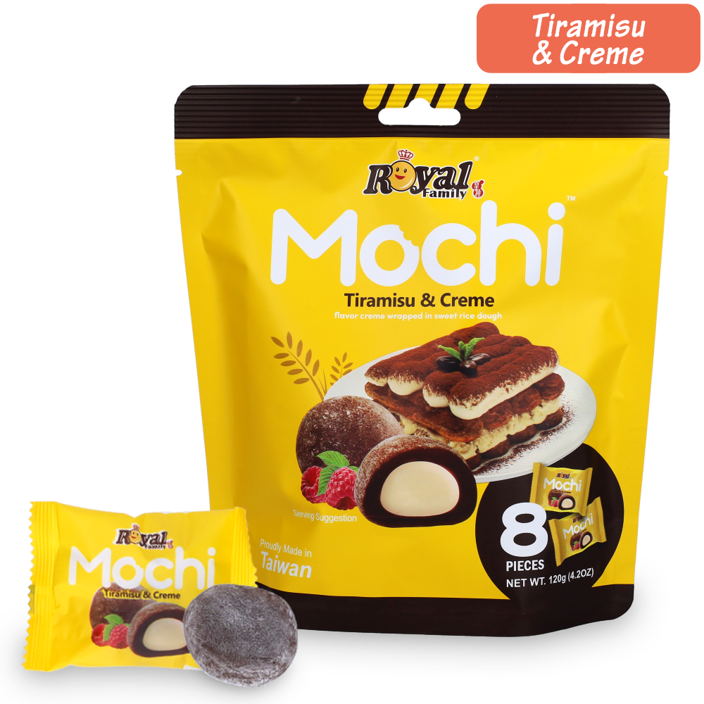 Royal Family Mochi mit Füllung (6 Geschmacksrichtungen)