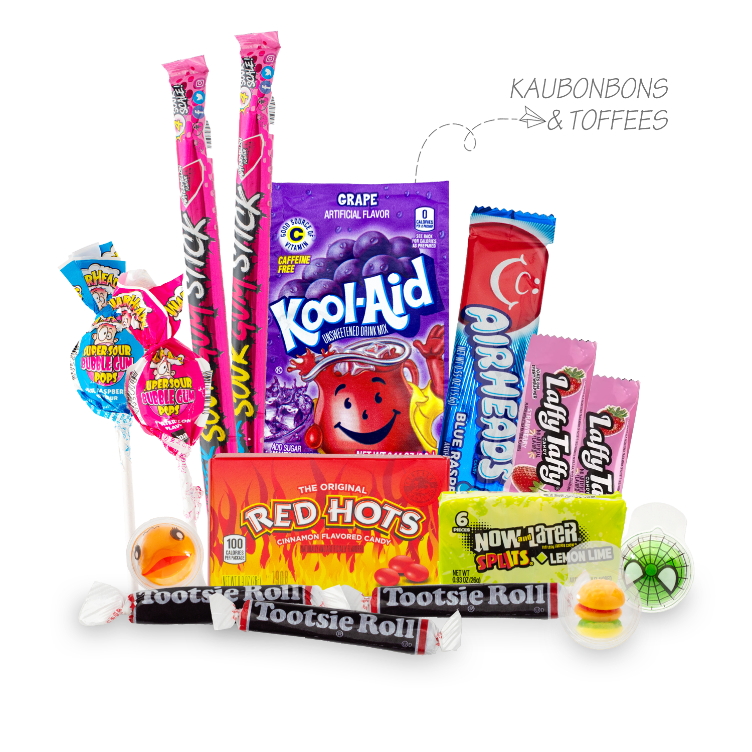 Candy Roads: surprise box with 25 American candies
