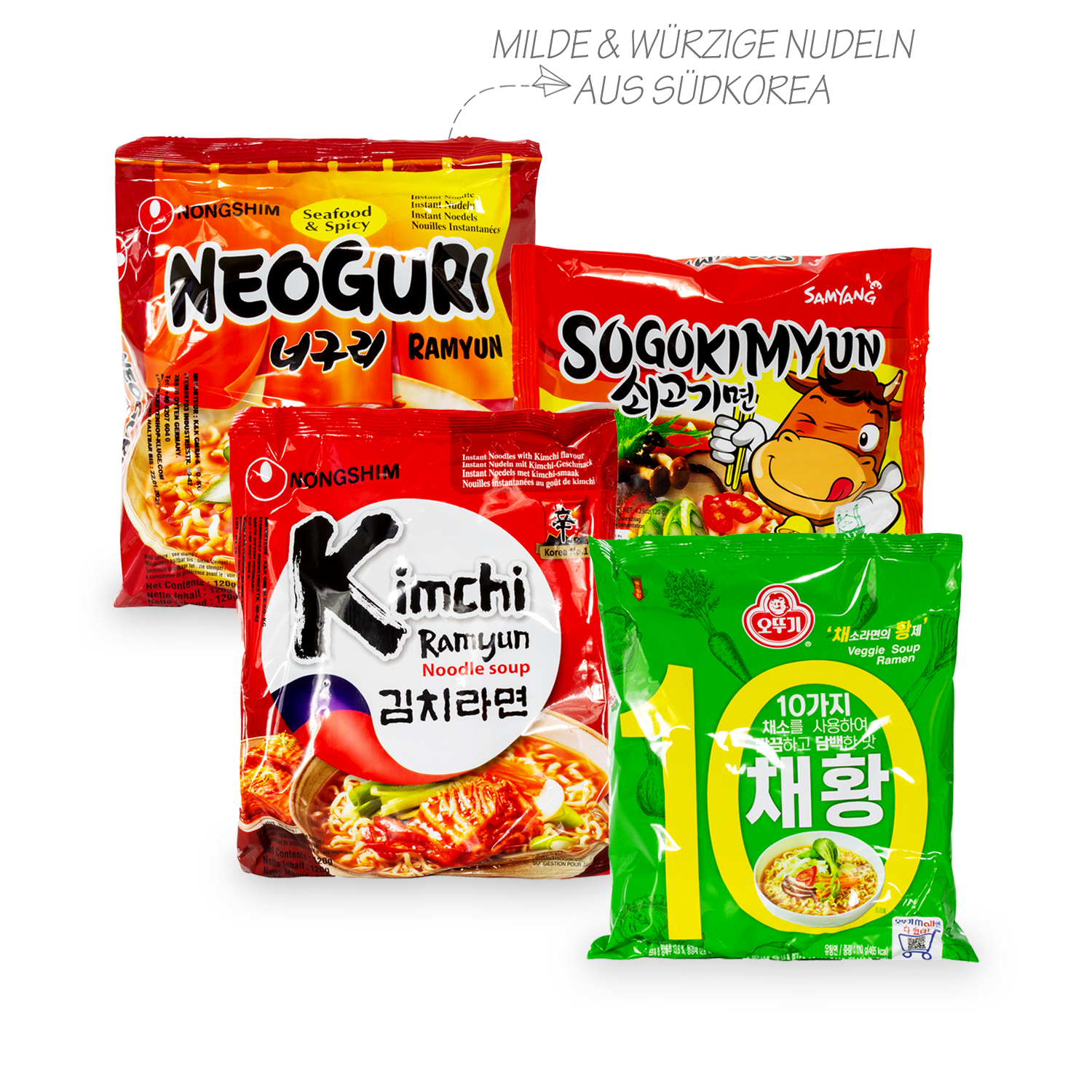 Noodle Experience: Instant noodles from Japan, Korea and Thailand