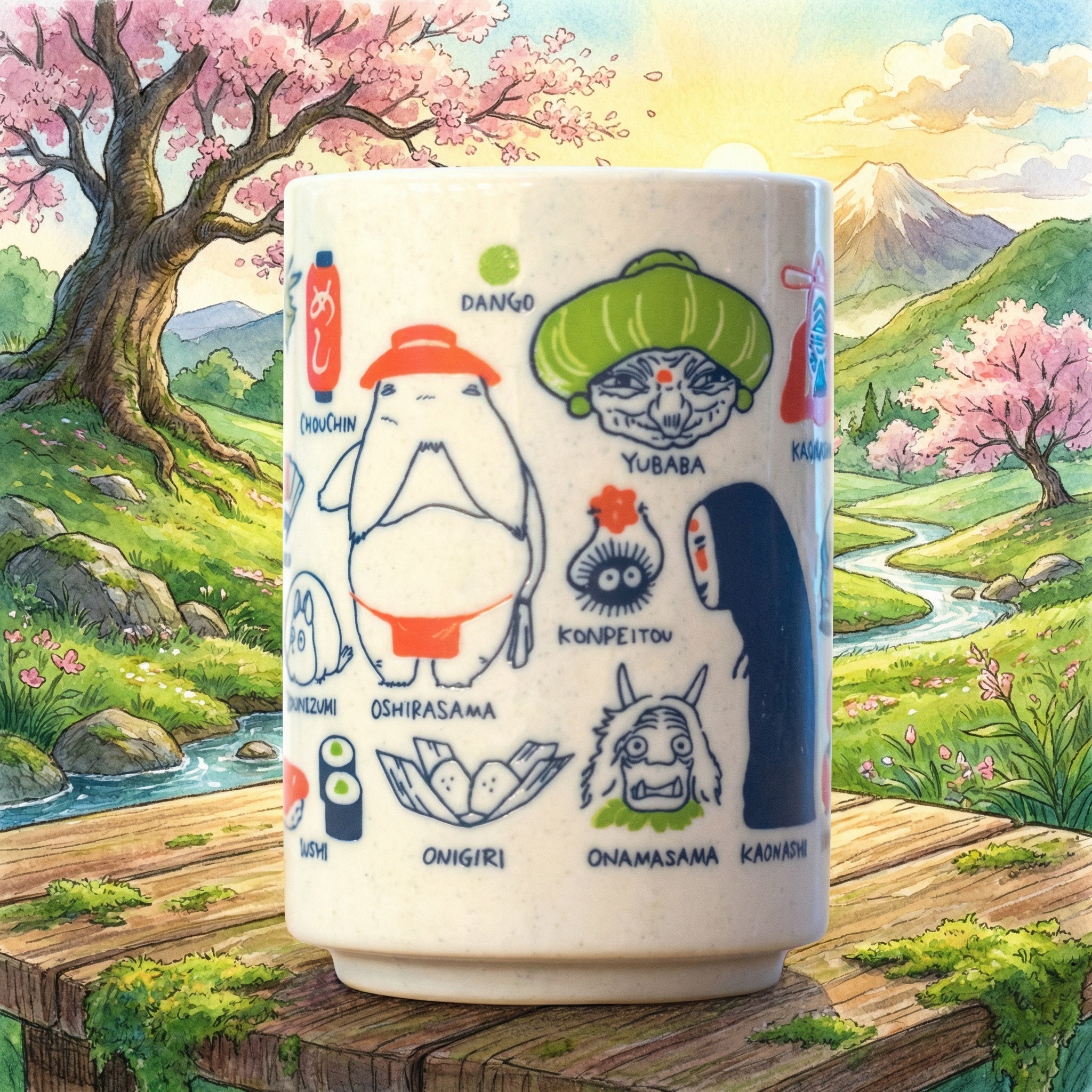 Chihiros Reise ins Zauberland: Japanische Tee Tasse Arubaya