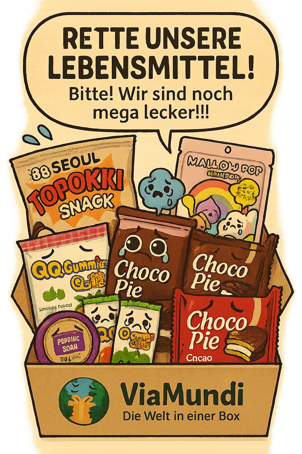Rette unsere Süßigkeiten