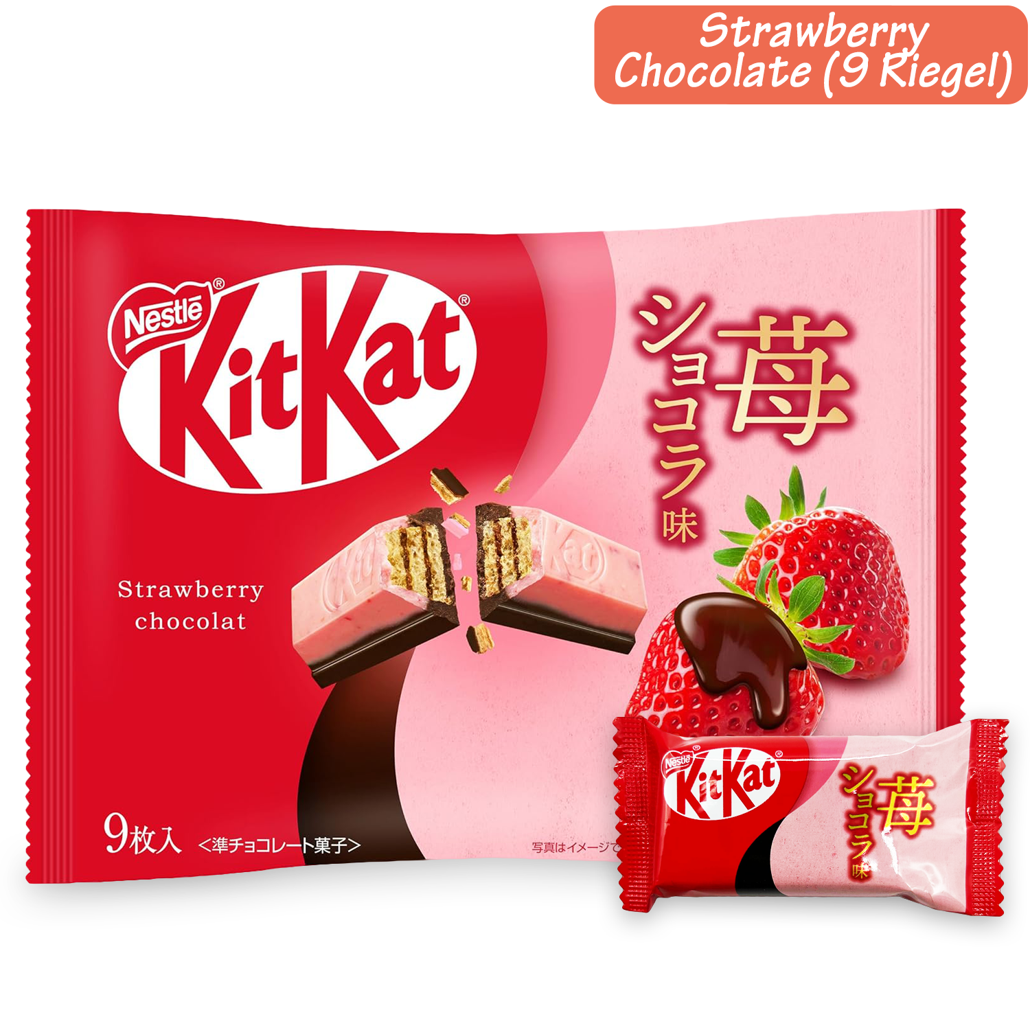 KitKat Schokolade im Vorteilspack: Besondere Sorten aus Japan (8 Geschmacksrichtungen)