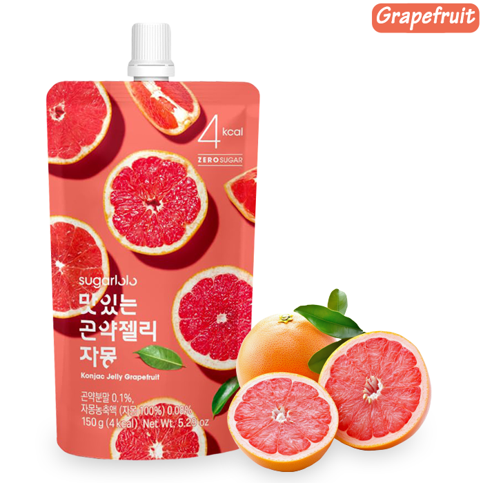Sugarlolo Konjac Jelly: Fruity Drinking Jelly from Korea (7 Flavors)