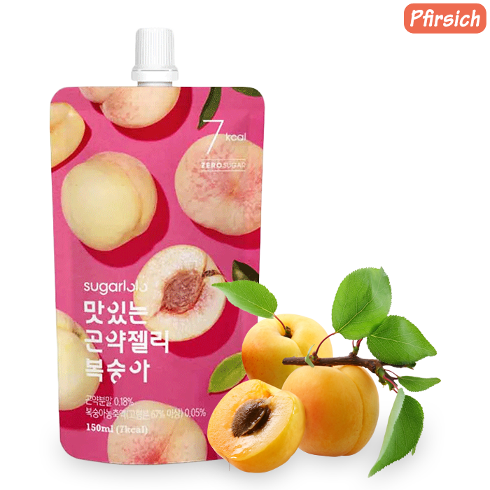 Sugarlolo Konjac Jelly: Fruchtiges Gelee zum Trinken aus Korea (7 Geschmacksrichtungen)