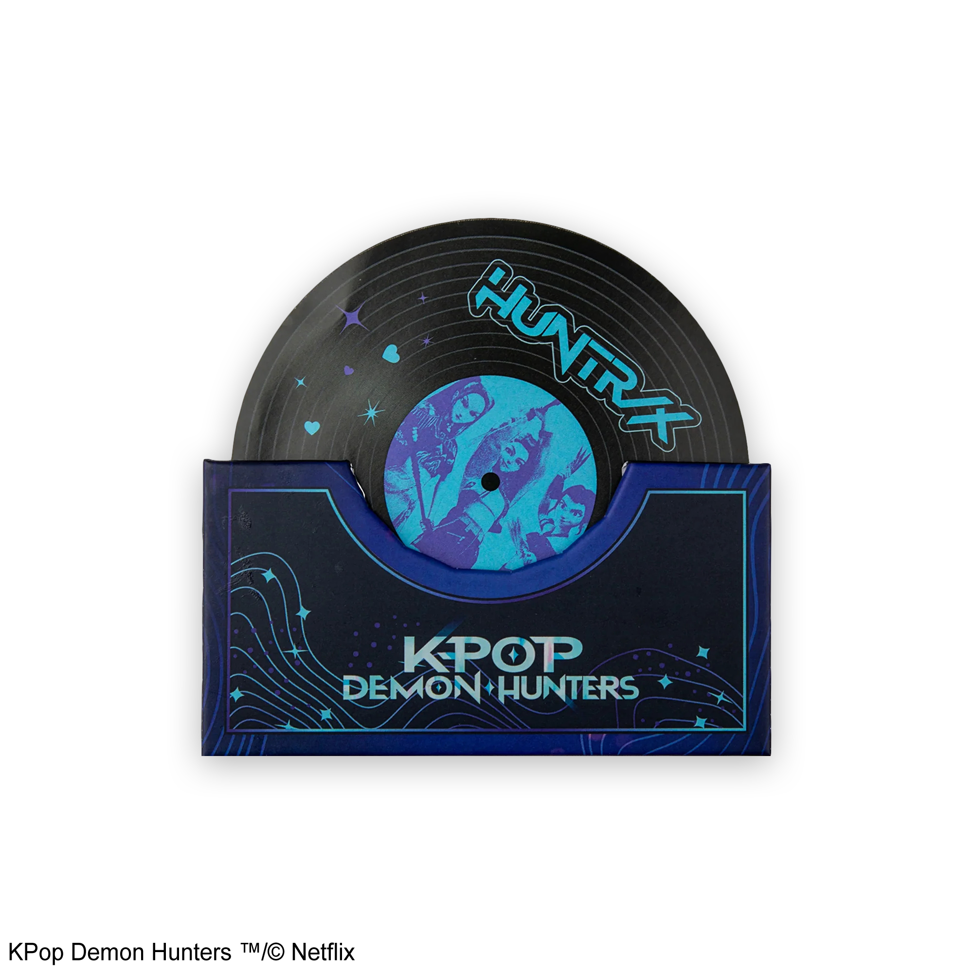 KPop Demon Hunters: 4 Untersetzer Set