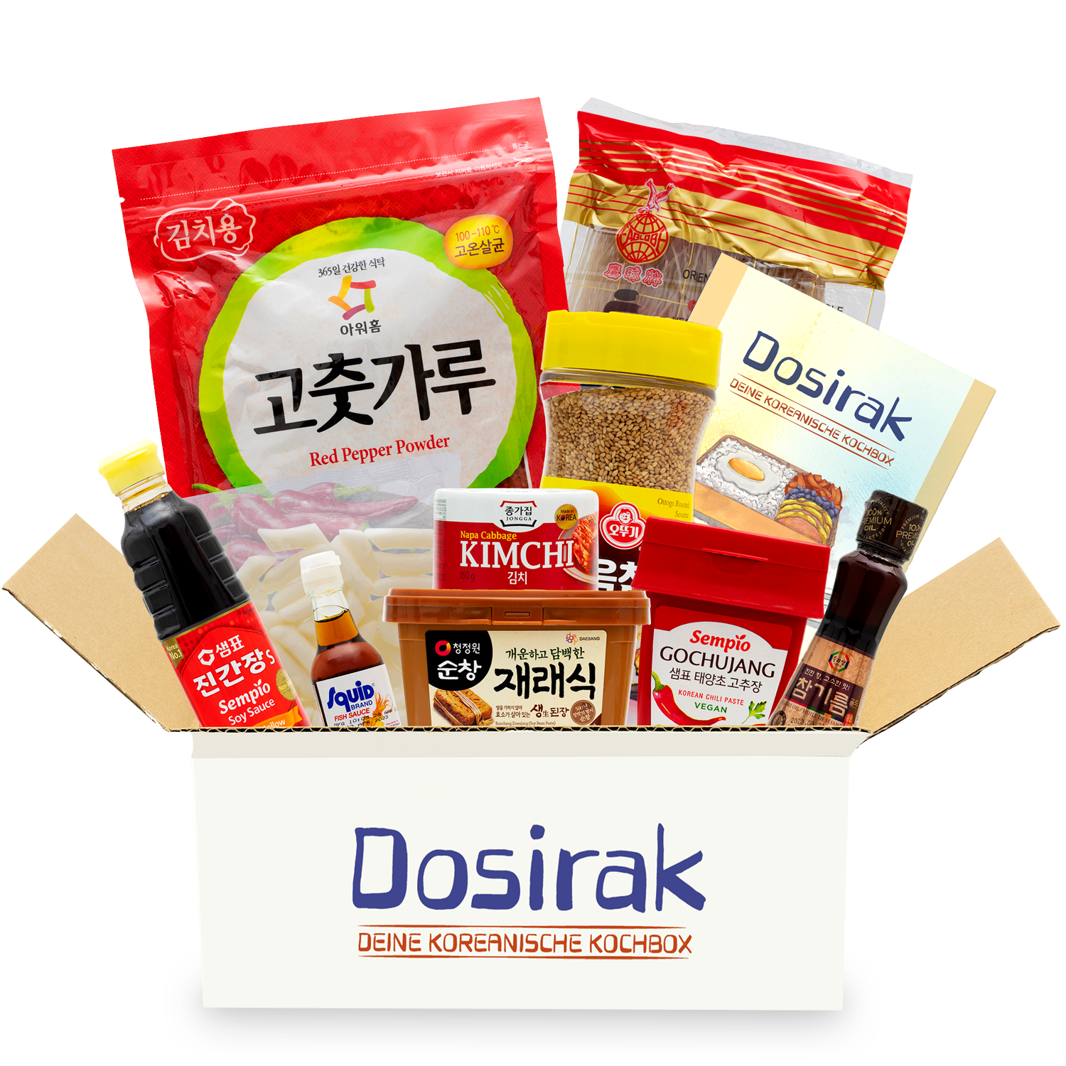 Dosirak: Korea cooking box for cooking 25 Korean recipes