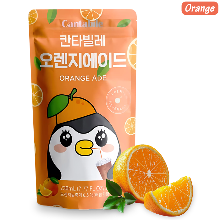Cantabile Flavored Ade - A fruity lemonade from Korea (5 flavors)