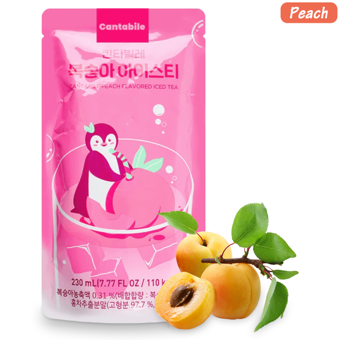 Cantabile Flavored Ade - A fruity lemonade from Korea (5 flavors)