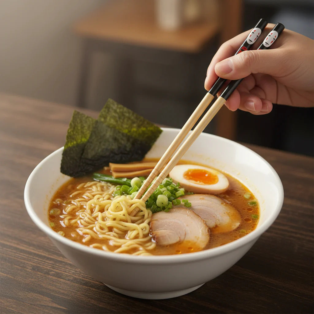 Chihiros Reise ins Zauberland: Ohngesicht Bambus Essstäbchen